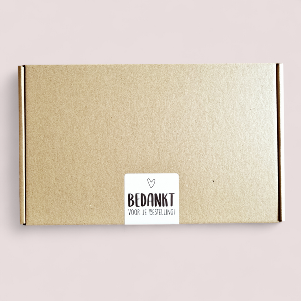 Brievenbusdoosje - A5 Bruin