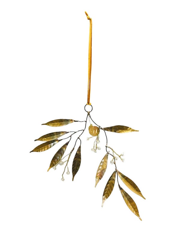 Ornament - Mistletoe Met Kralen