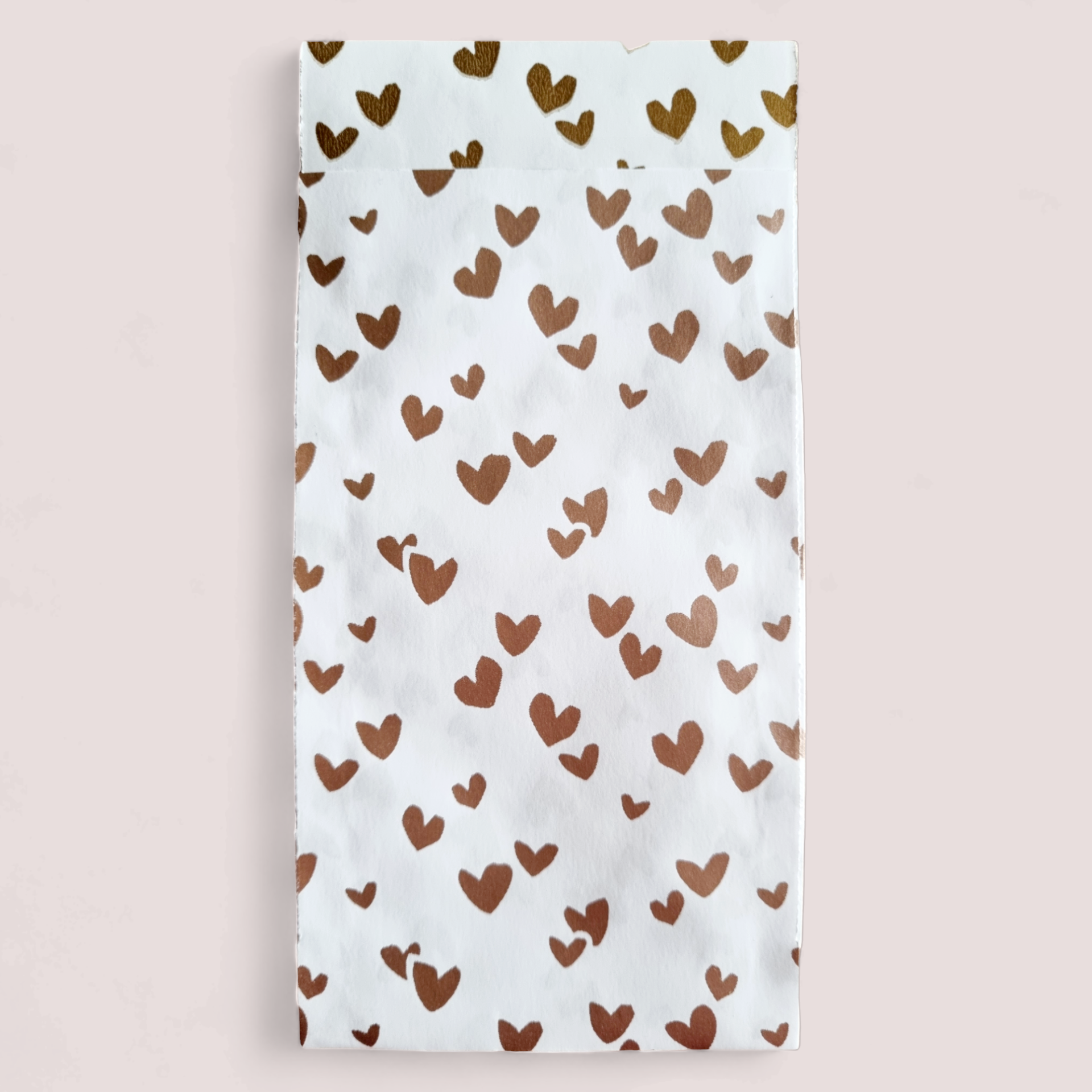 Cadeauzakje - Hartje Rosé Goud