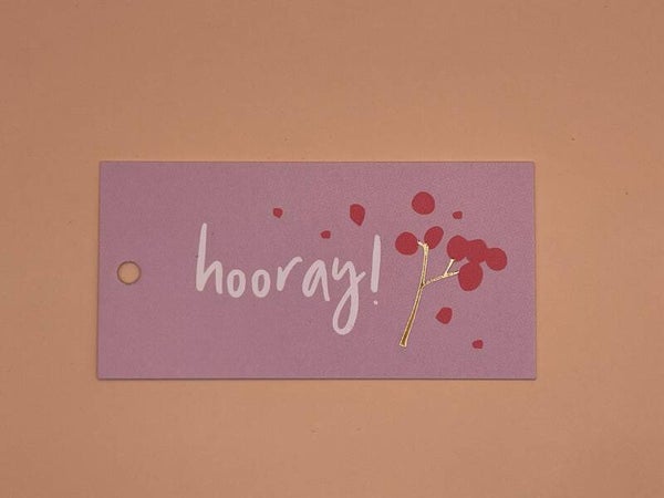 Cadeaulabel - Hooray