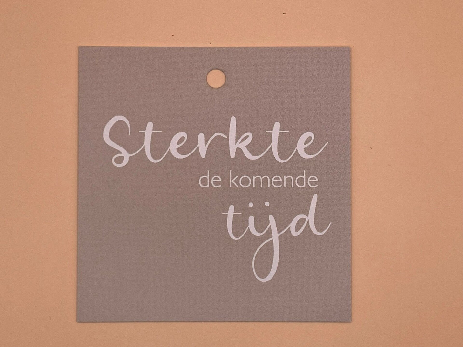 Cadeaulabel - Sterkte