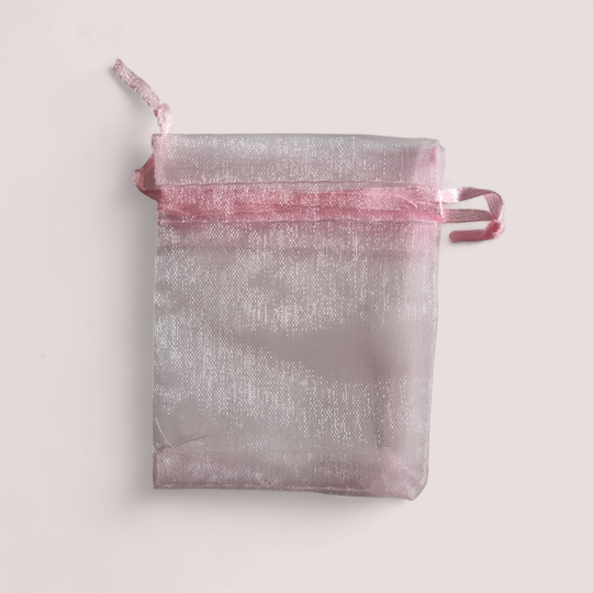 Organza zakje - Roze