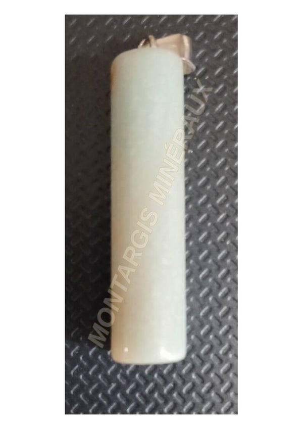 Pendentif tube Amazonite 26-02