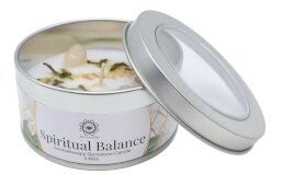 Bougie Green Tree 'Equilibre Spirituel' Cristal de Roche + Jasmin
