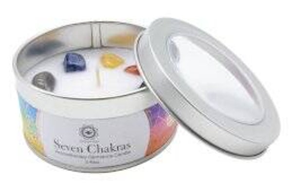 Bougie Green Tree '7 Chakras' Nag Champa