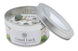 Bougie Green Tree 'Bonne Chance' Aventurine Verte + Patchouli