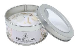 Bougie Green Tree 'Purification' Sélénite + Sauge blanche