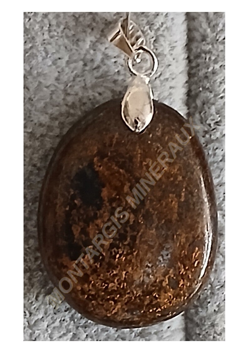 Pendentif diver Bronzite 26-01