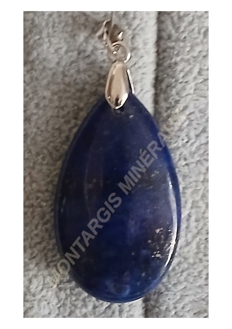 Pendentif goute Lapis lazuli 26-01