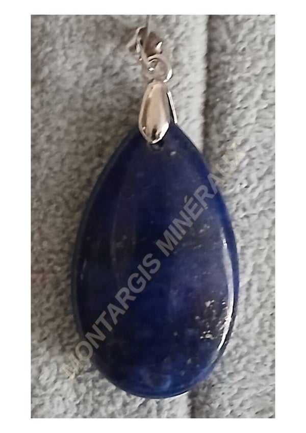 Pendentif goute Lapis lazuli 26-01