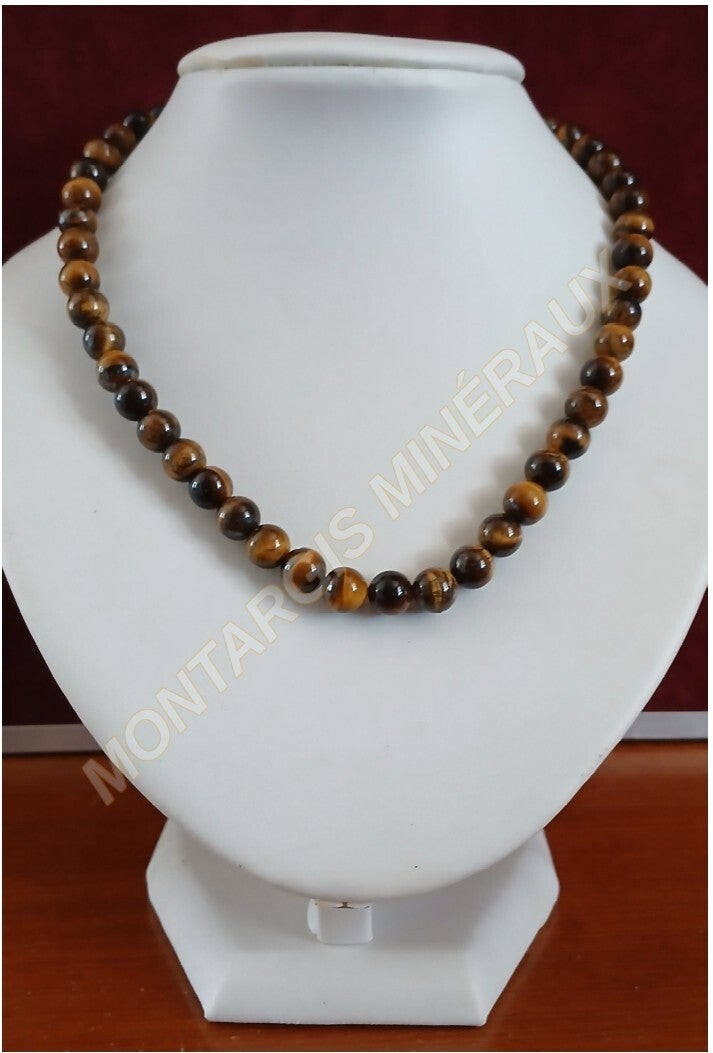 Collier Oeil de tigre 42 cm
