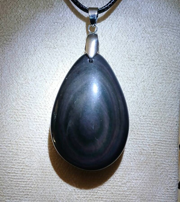 Pendentif Obsidienne Œil céleste
