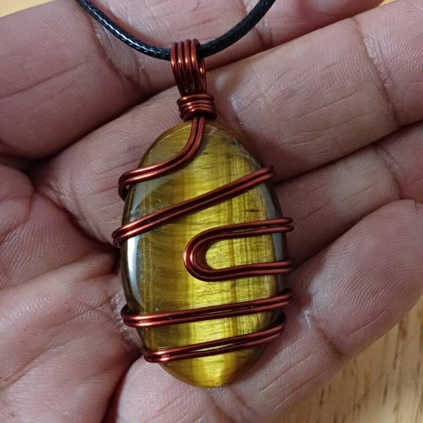Pendentif Œil du tigre 4