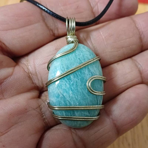 Pendentif Amazonite