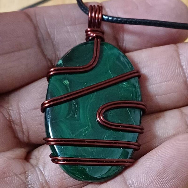Pendentif Malachite