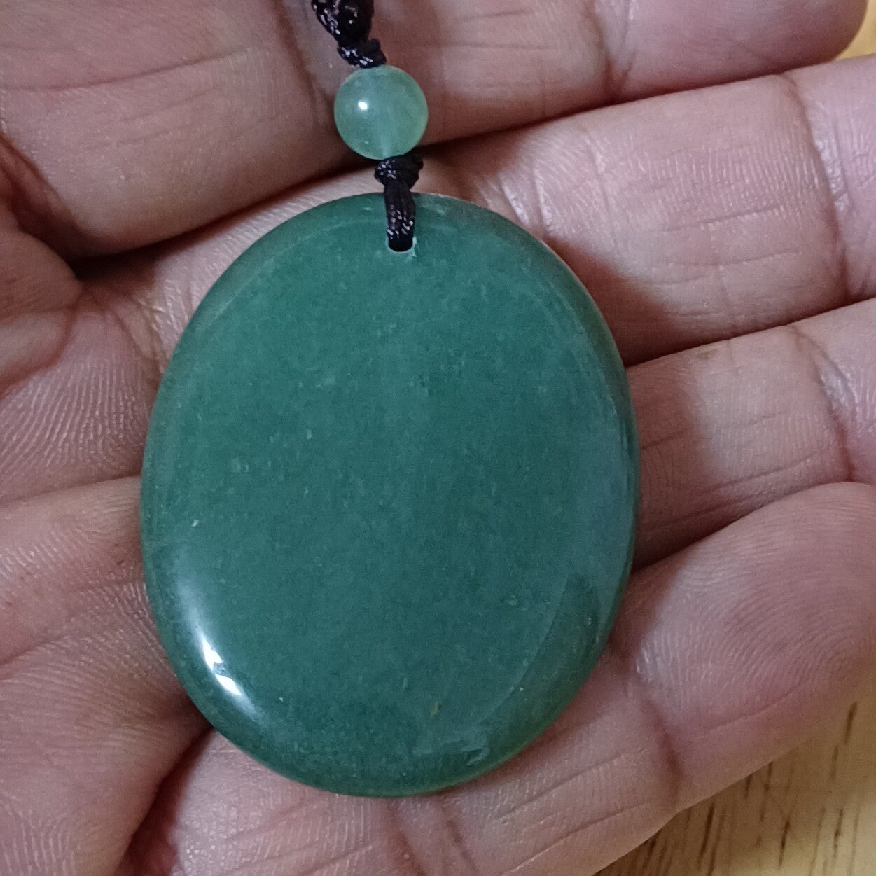 Pendentif Aventurine cordon réglable 2
