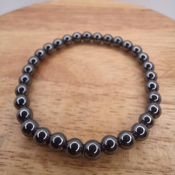 Bracelet Hématite 6 mm