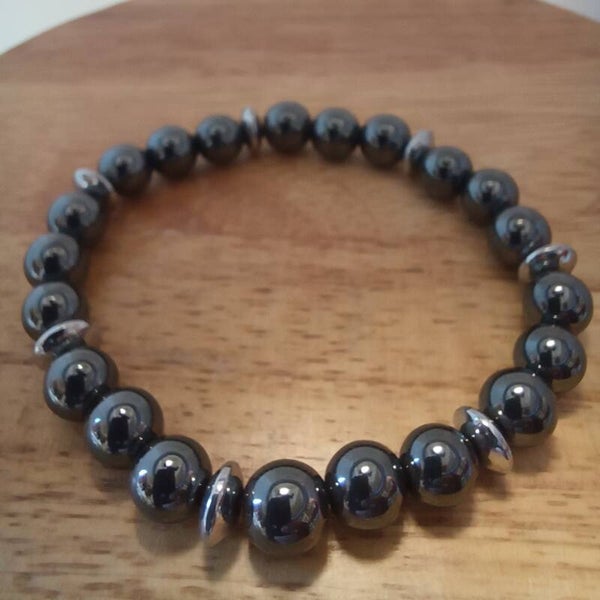 Bracelet Hématite 8 mm