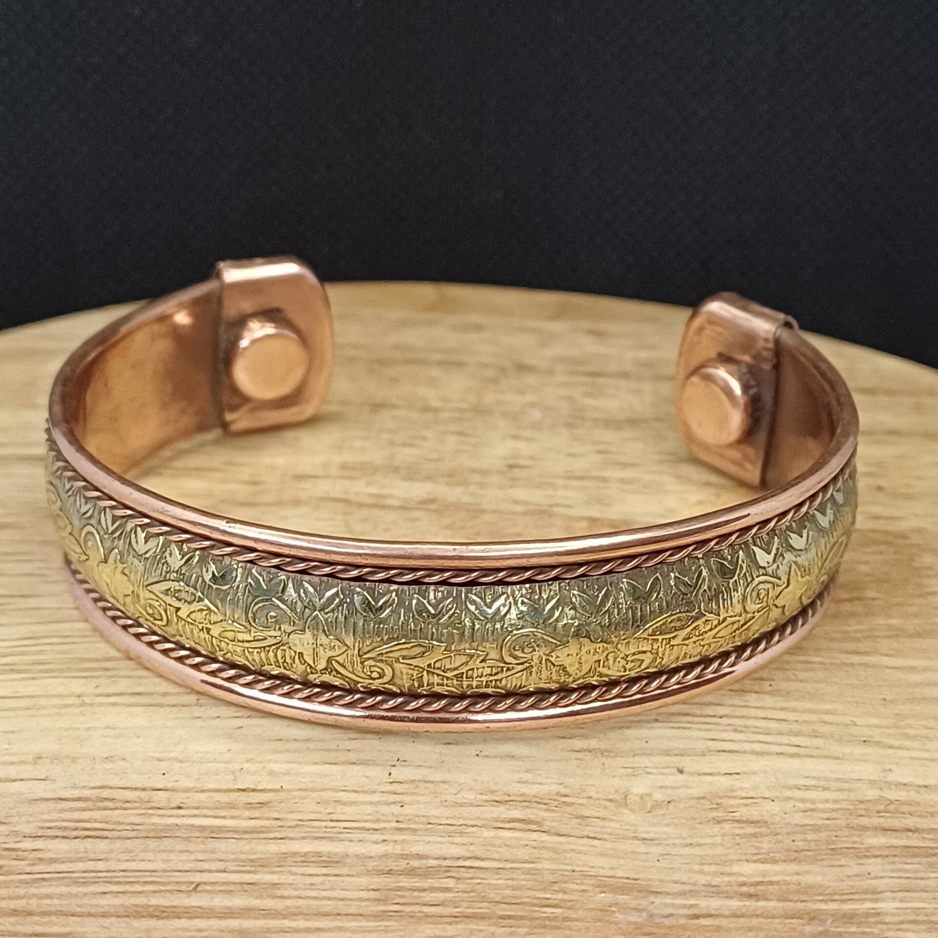 Bracelet magnétique en cuivre