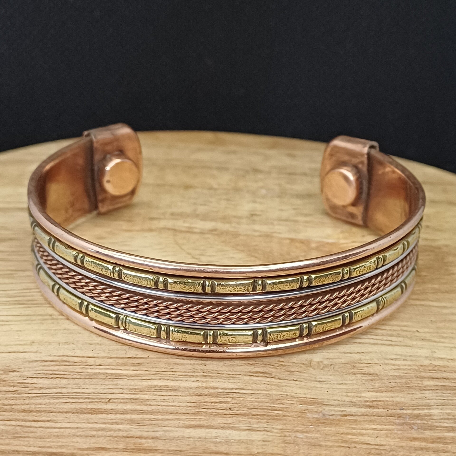 Bracelet magnétique en cuivre