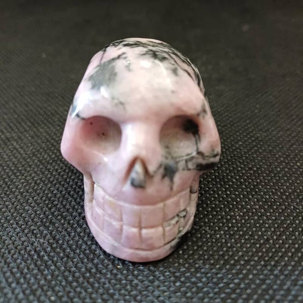 Crâne Rhodonite