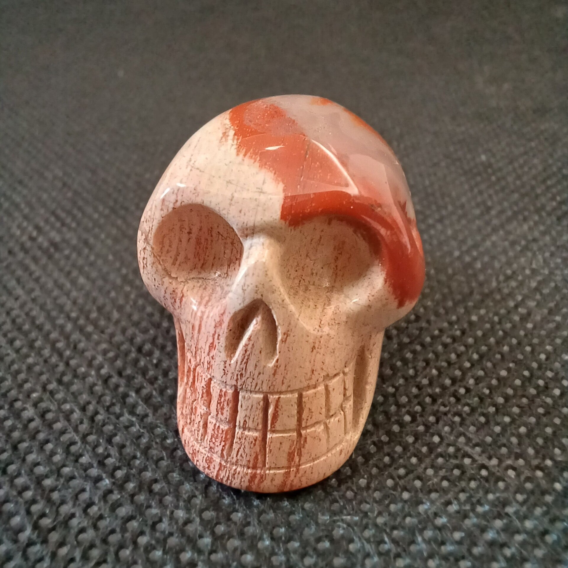 Crâne Jaspe Mokaïte