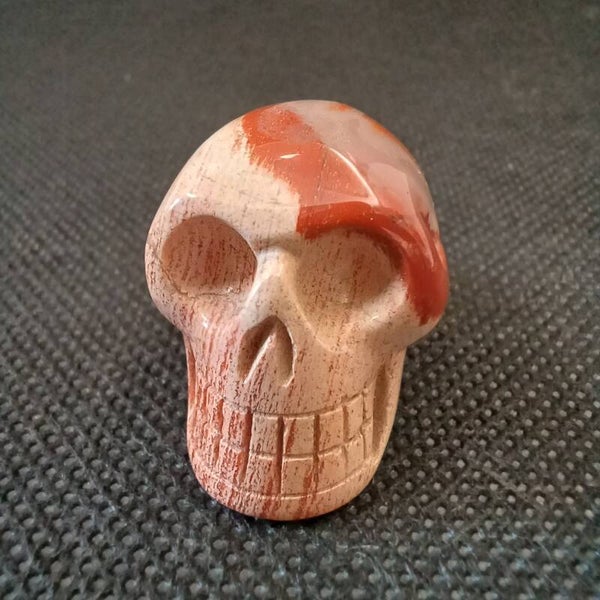 Crâne Jaspe Mokaïte