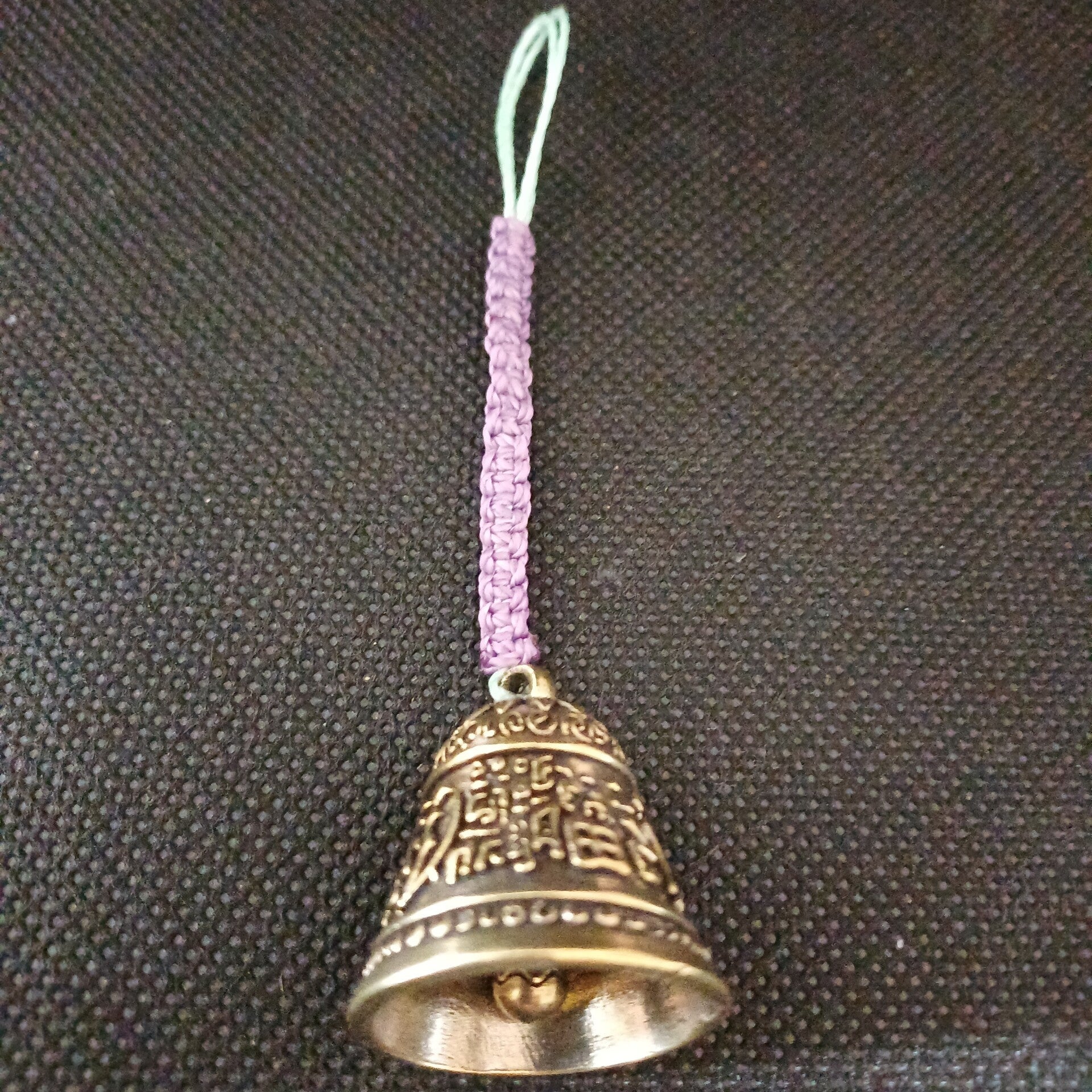Pendentif Cloche sacrée (ghanta) en laiton
