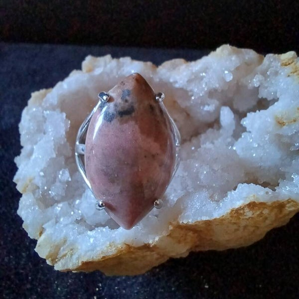Bague Rhodonite