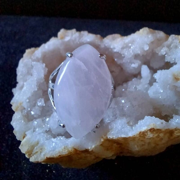 Bague Quartz rose