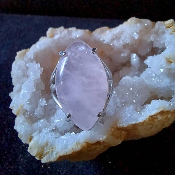 Bague Quartz rose