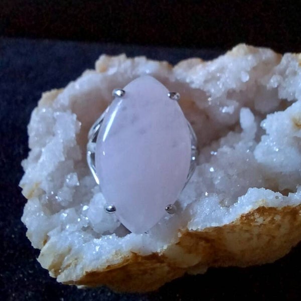Bague Quartz rose