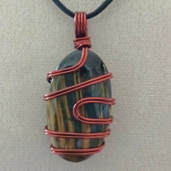 Pendentif Œil du tigre 3