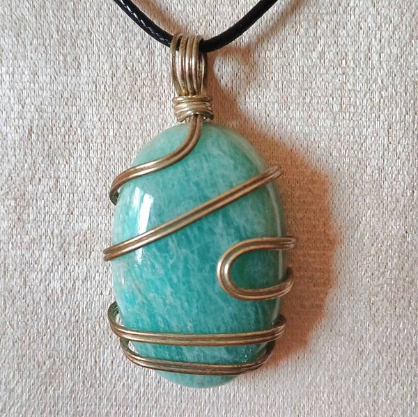 pendentif Amazonite