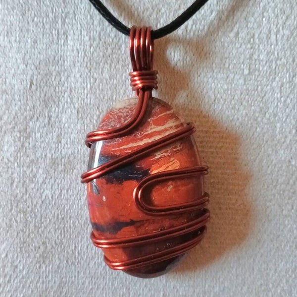 Pendentif Jaspe peau de serpent