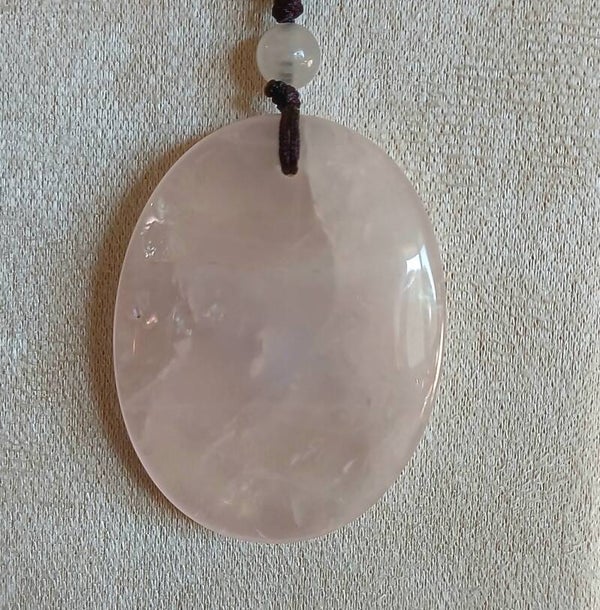 Pendentif Quartz rose