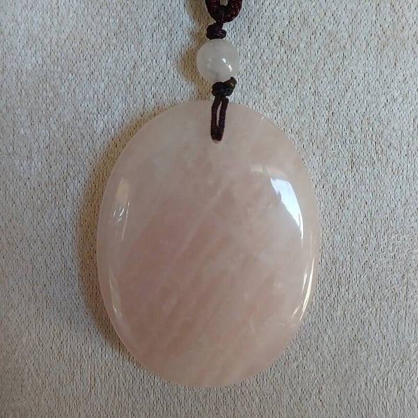 Pendentif Quartz rose