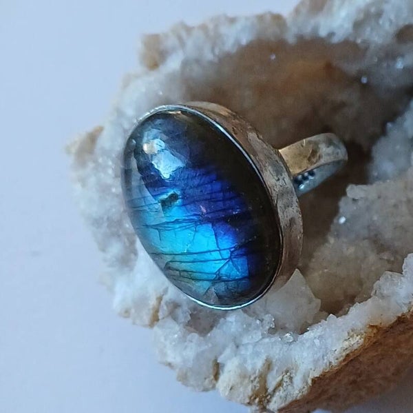 Bague Labradorite