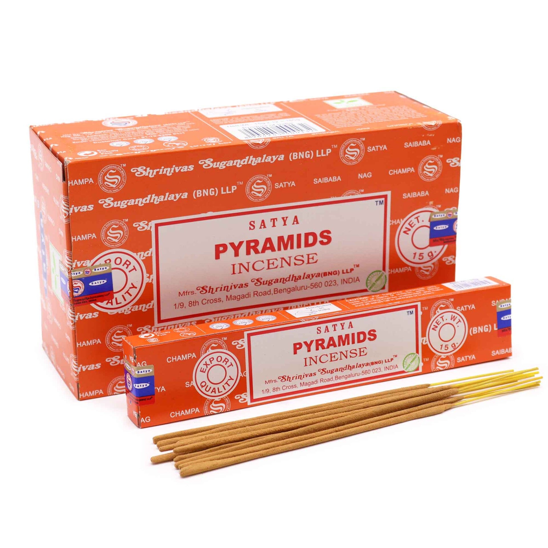 Encens Satya Pyramids
