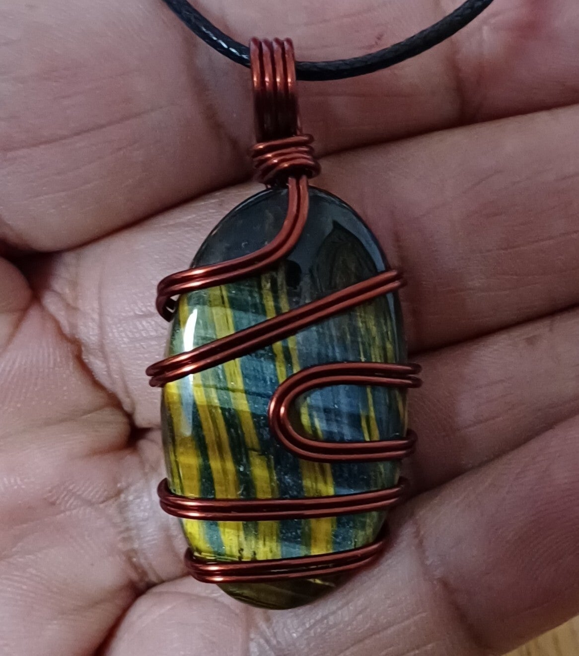 Pendentif Œil du tigre 3