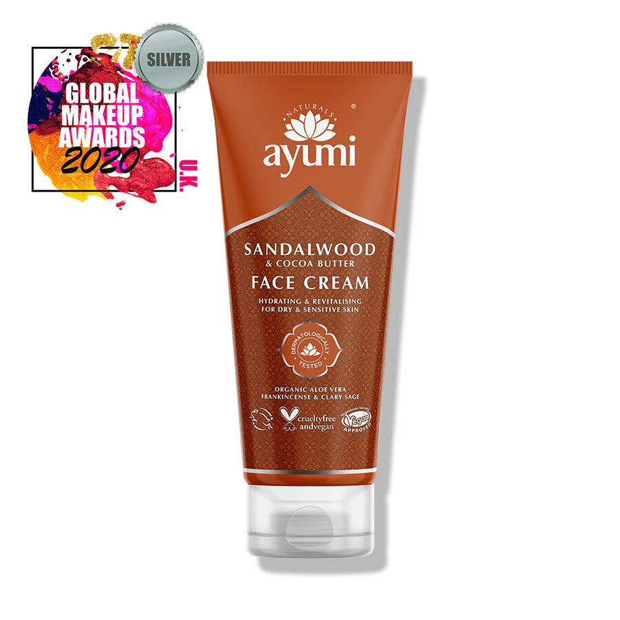 Crème pour le visage bois de santal & beurre de cacao 100 ml