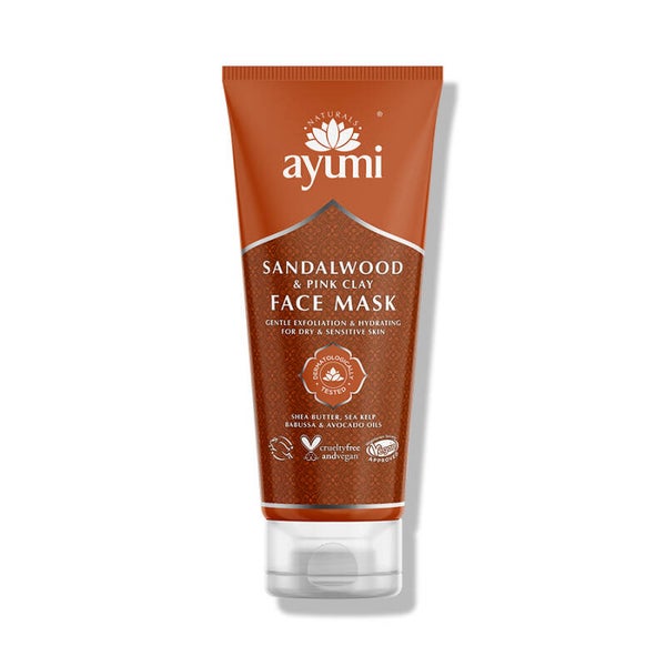 Masque visage Bois de Santal & Argile rose 100 ml