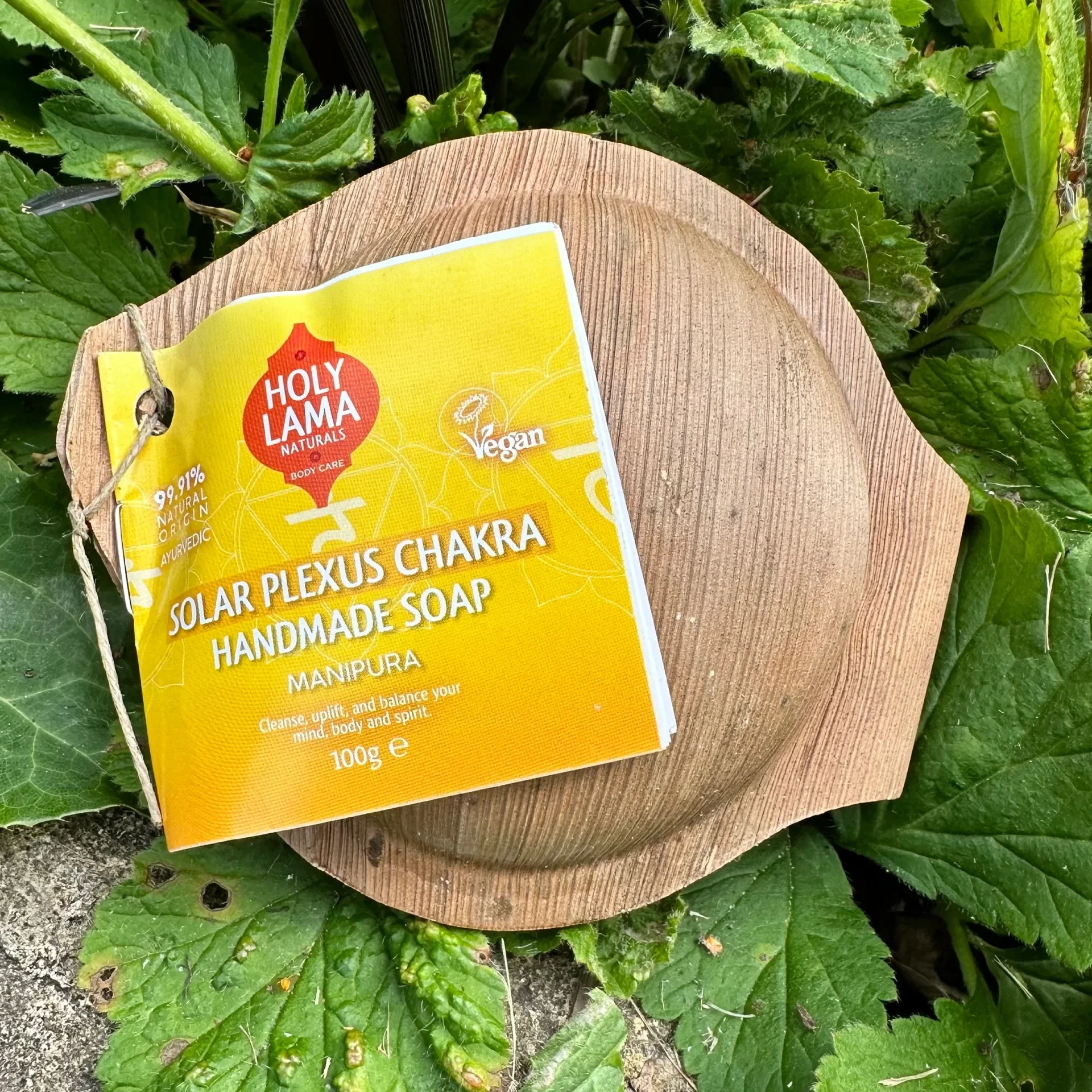 Savon Manipura - Chakra plexus solaire, Lavande & Menthe verte 100 gr