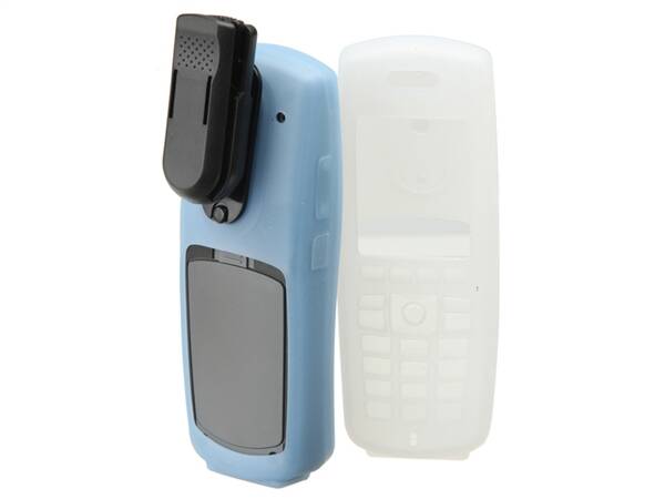 Spectralink - Siliconen tas met clip voor Spectralink 8440, doorzichtig