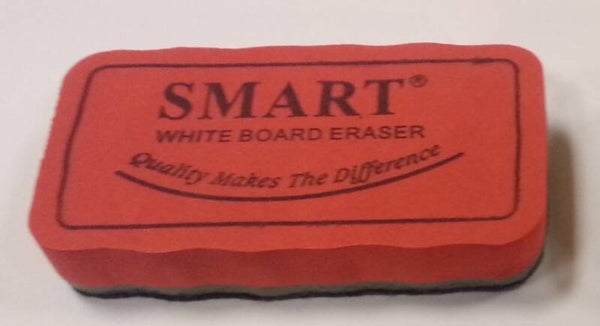 1x rot Whiteboard Schwamm magnetisch für Weißwandtafel 10,5 x 5,5 x 2,1cm