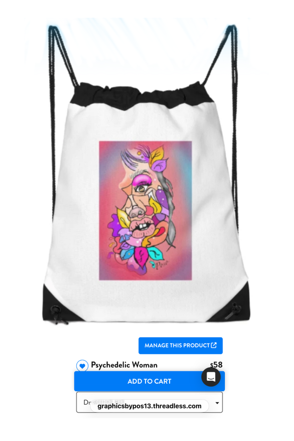 Drawstring bag