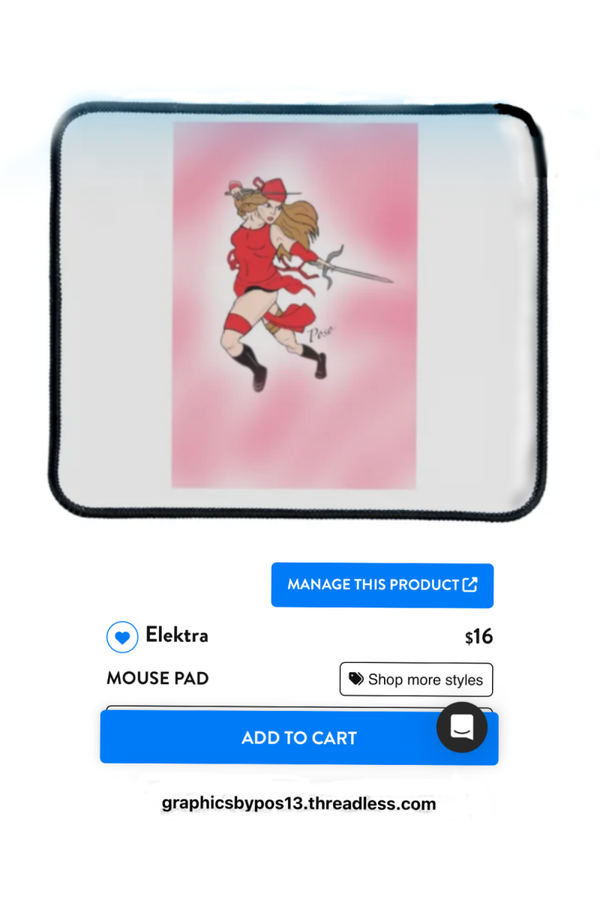 Elektra mousepad