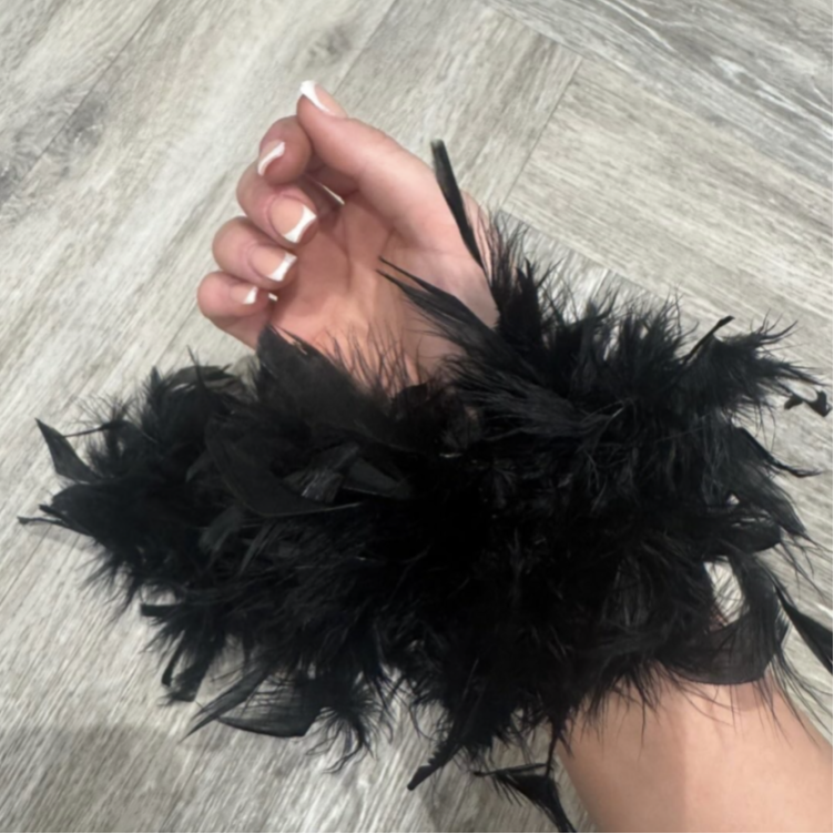 FEATHER WRIST BANDS