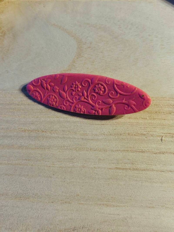 Roze mat met bloemenmotief  17