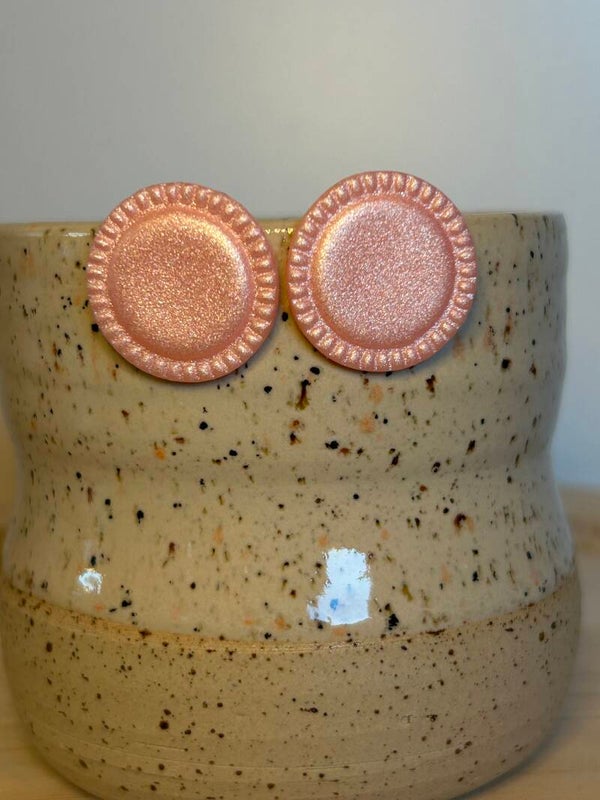 Lichtroze met glitters mat 41